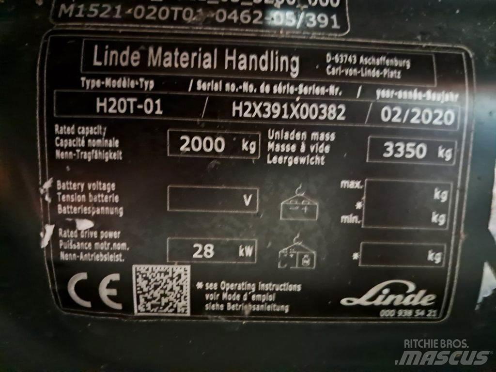 Linde H20T-01 Empilhadores a gás