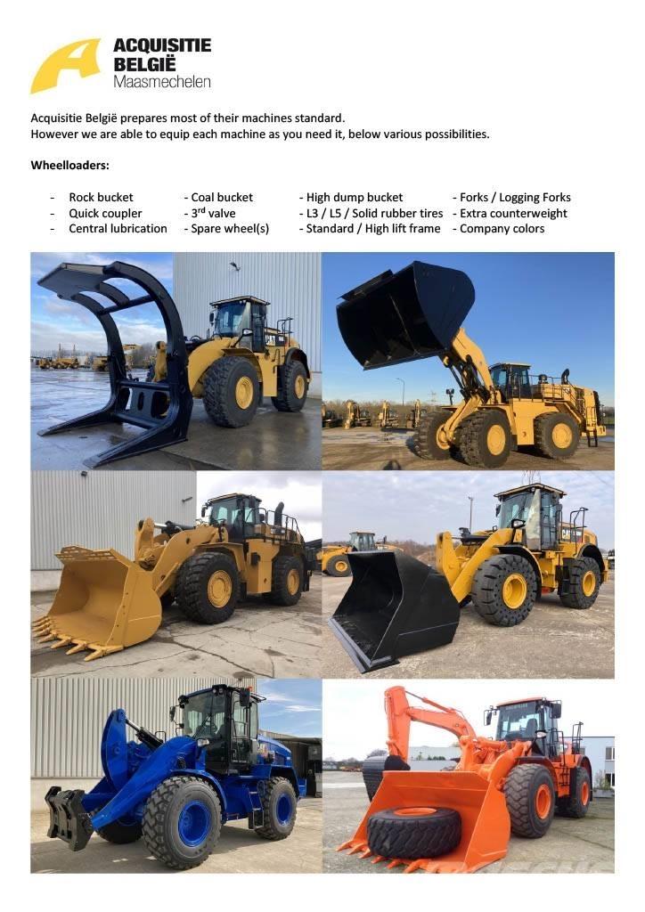 CAT 972 Pás carregadoras de rodas