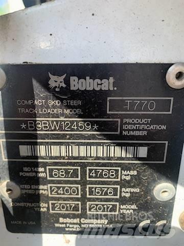 Bobcat T 770 Carregadoras de direcção deslizante