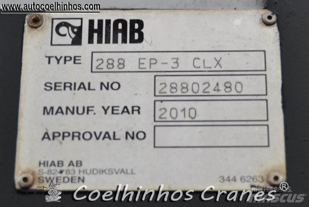 Hiab 288 XS / EP 3-CLX Gruas carregadoras