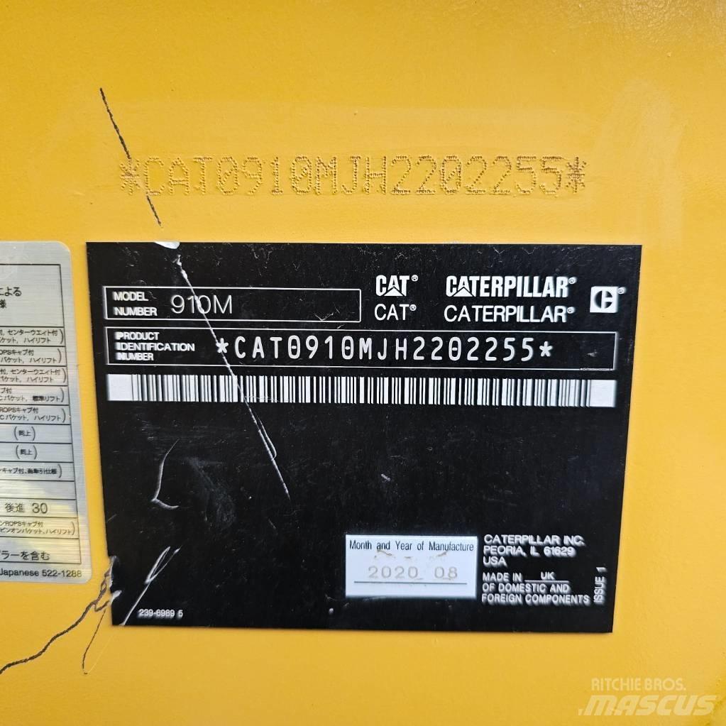 CAT 910M Pás carregadoras de rodas