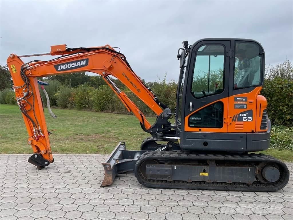 Doosan DX63-3 Mini Escavadoras <7t