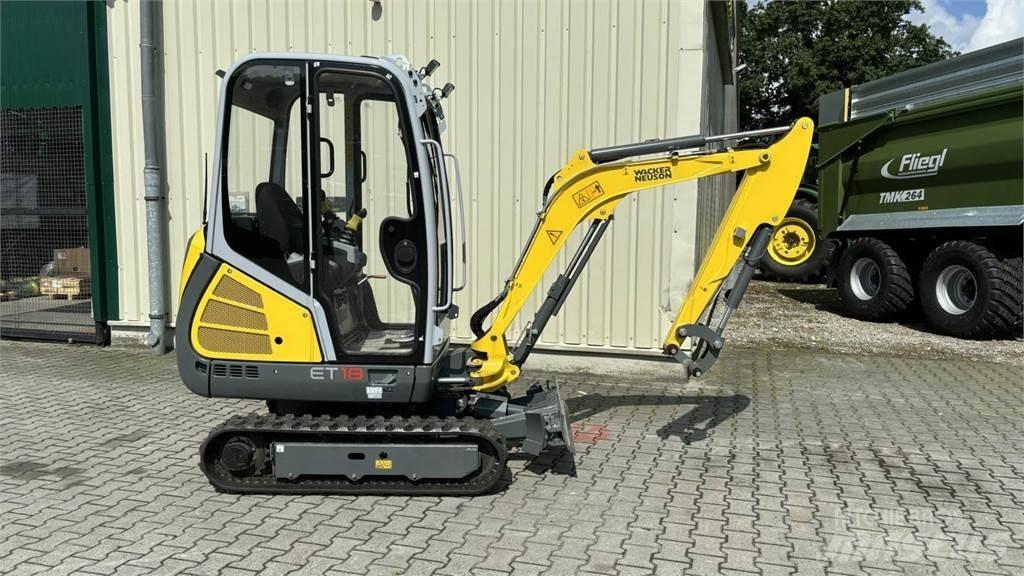 Wacker ET 18 Mini Escavadoras <7t