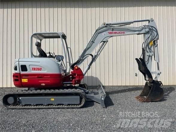 Takeuchi TB260 Escavadoras de rastos