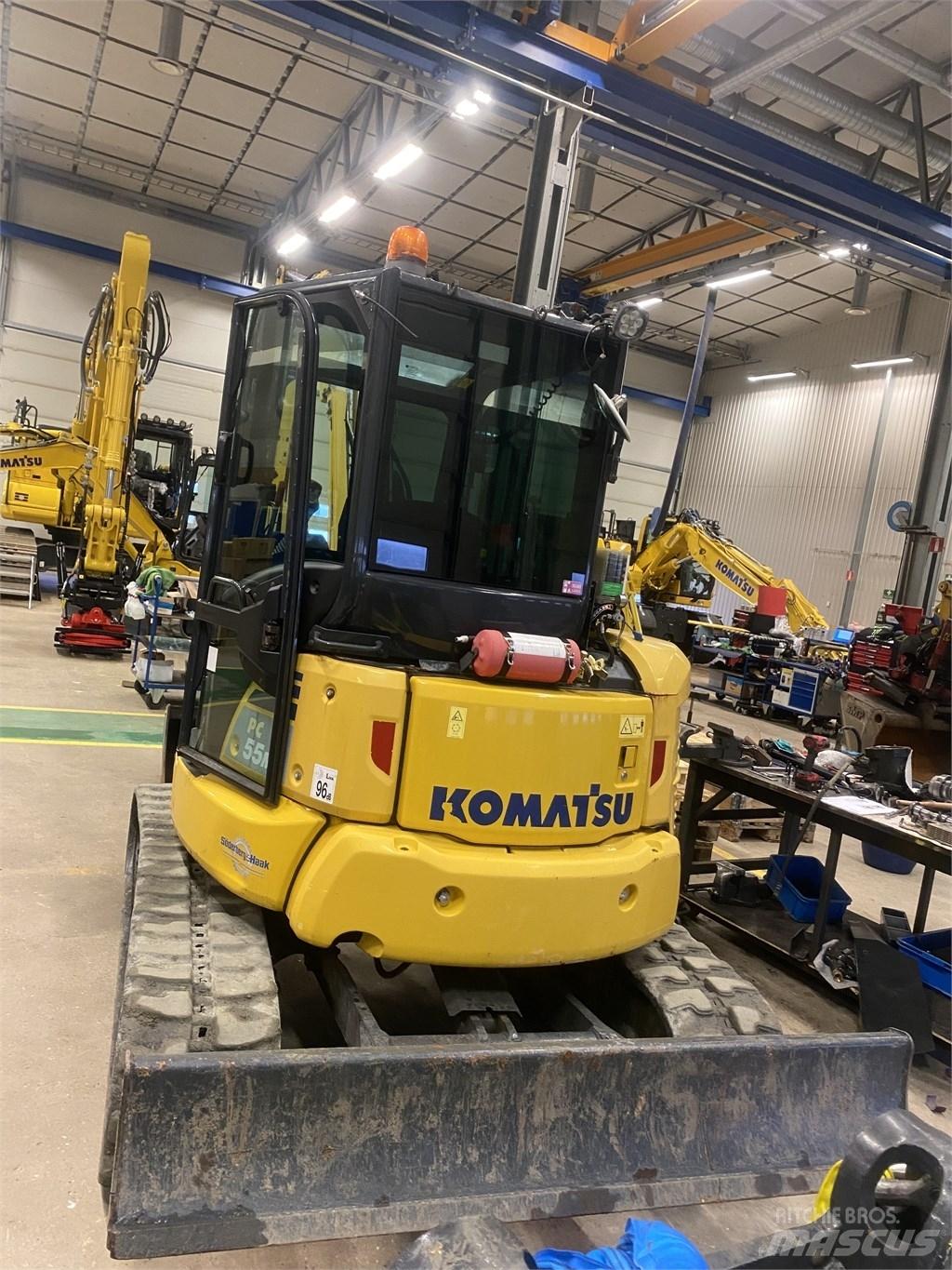 Komatsu PC55MR-5 Mini Escavadoras <7t