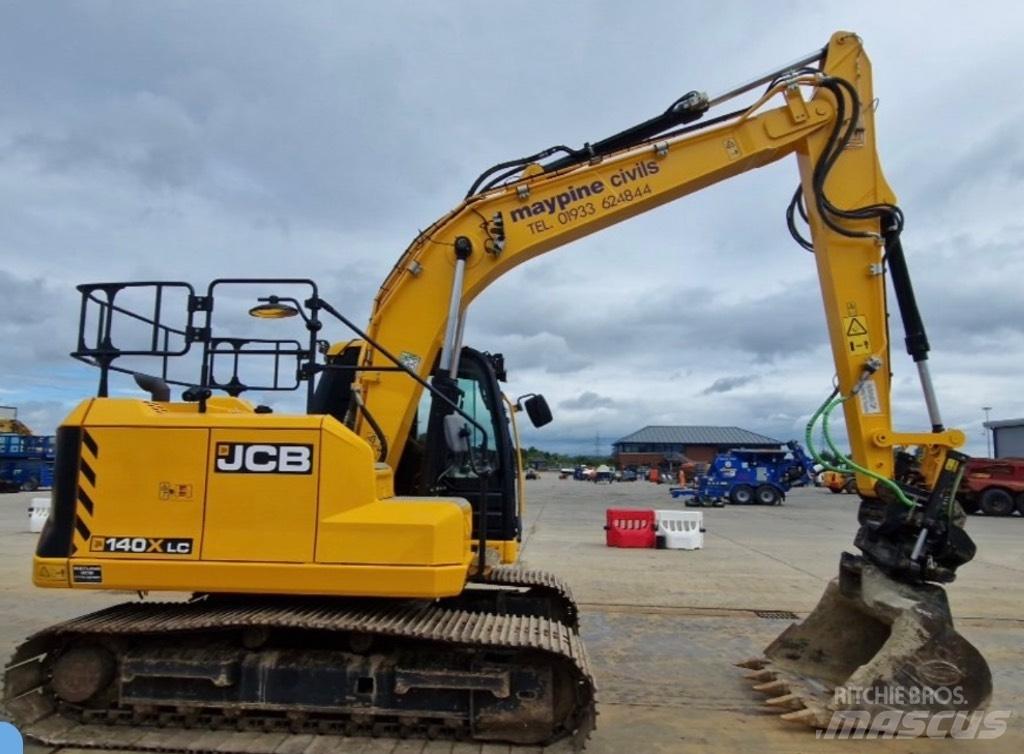 JCB 140X Steelwrist Escavadoras de rastos