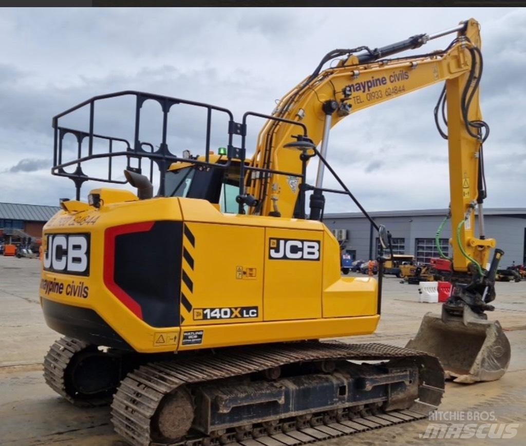JCB 140X Steelwrist Escavadoras de rastos