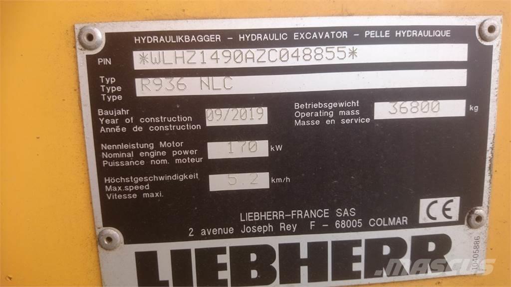 Liebherr R936 NLC Escavadoras de rastos