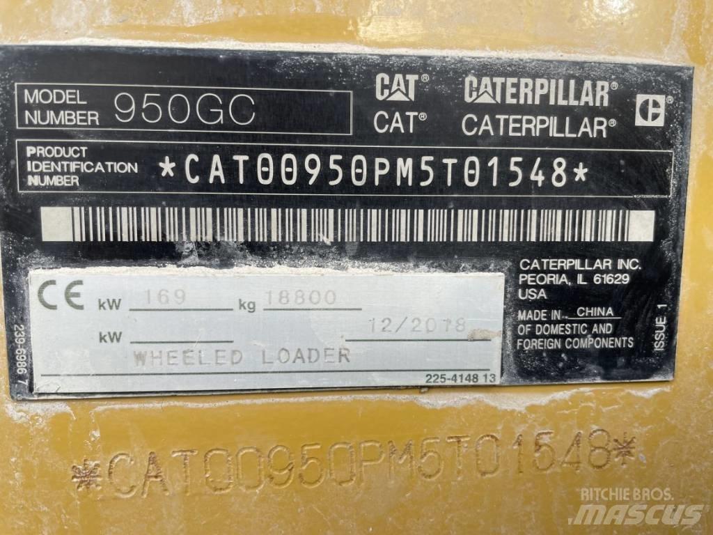 CAT 950 GC Pás carregadoras de rodas