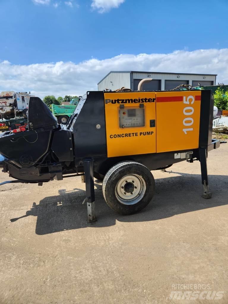 Putzmeister 1005D Camiões bomba Betão