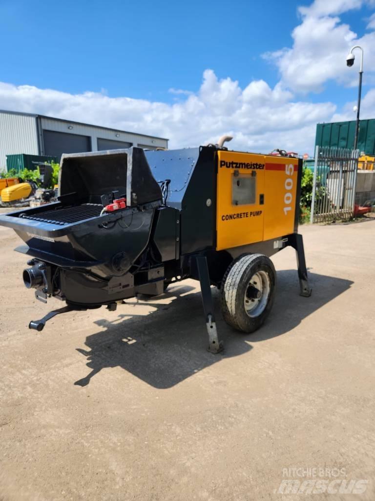 Putzmeister 1005D Camiões bomba Betão