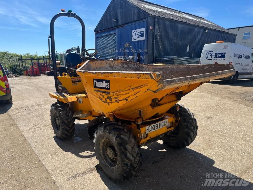 Thwaites 3 tonne Dumpers de obras