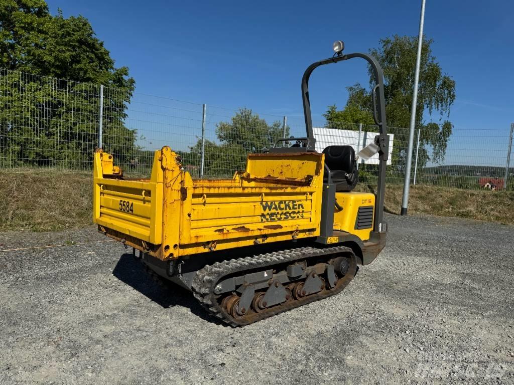 Wacker Neuson DT15 Dumpers de lagartas