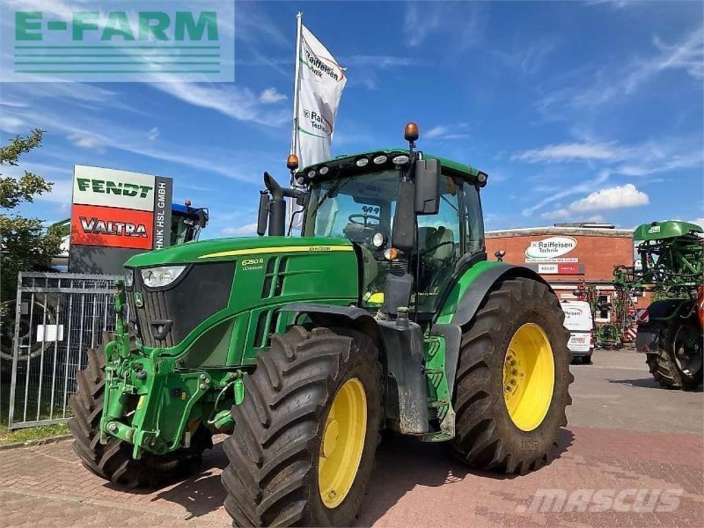 John Deere 6250 r Tratores Agrícolas usados