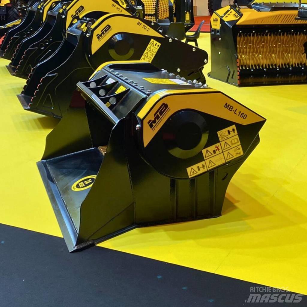 MB Crusher MB-L160 Baldes britadores