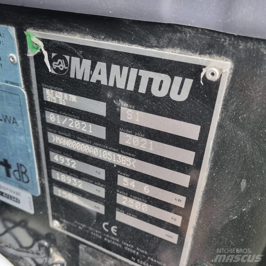 Manitou MLT 625-75 H Manipuladores telescópicos