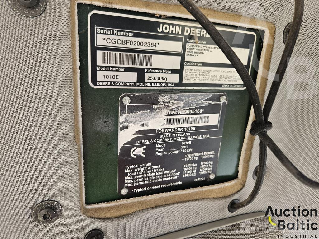 John Deere 1010 E Forwarders florestais