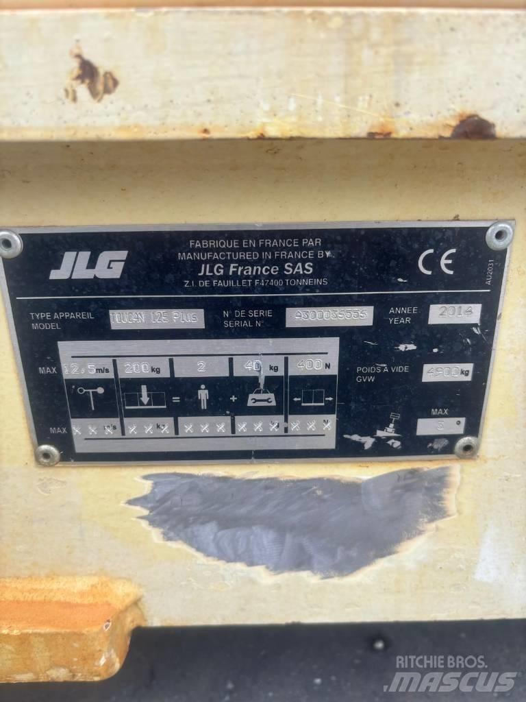 JLG Toucan 12 E Plus Elevadores braços articulados