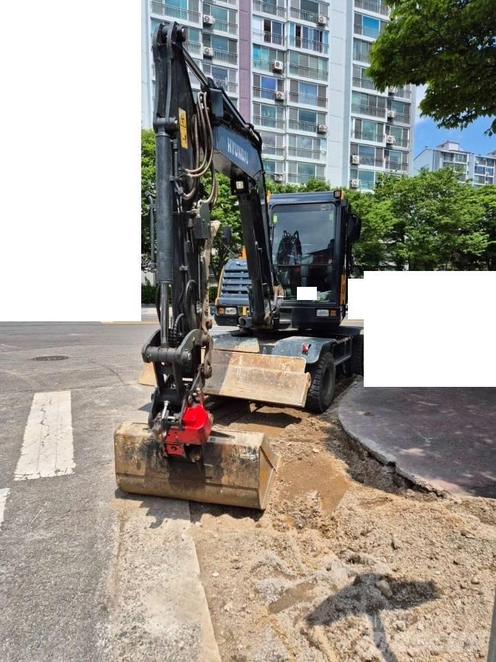 Hyundai 65A Escavadoras de rodas