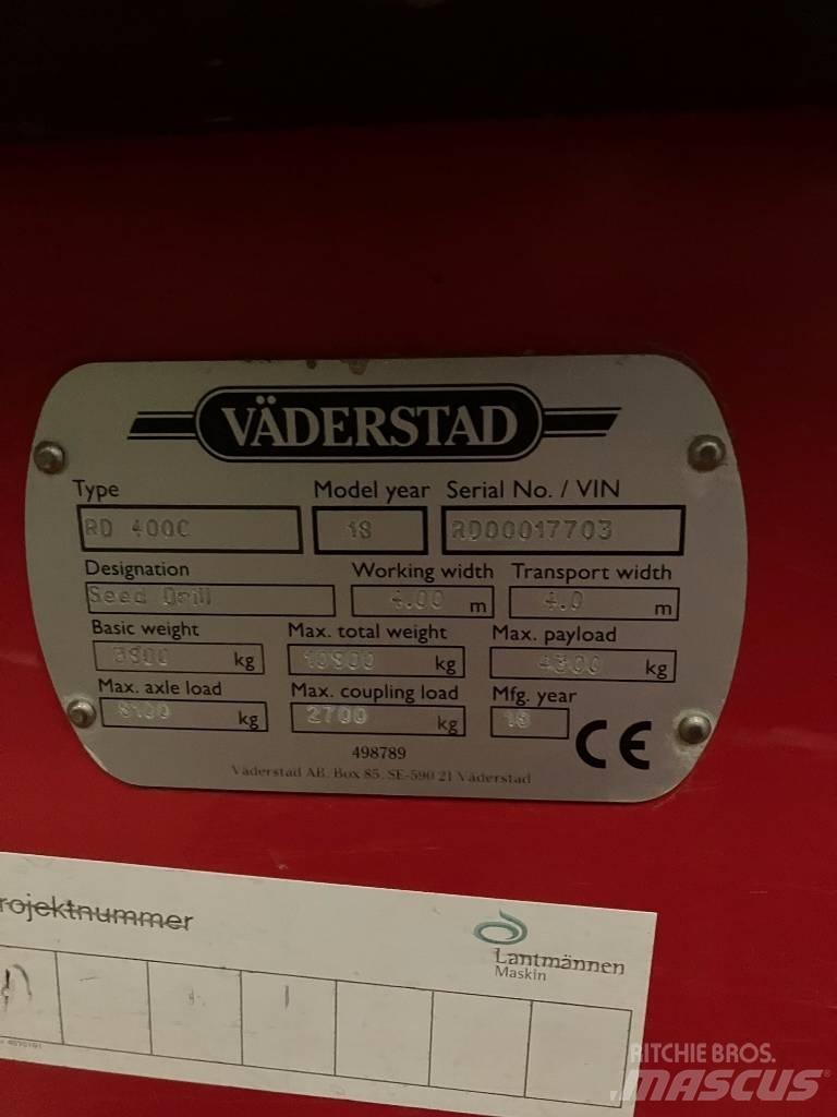 Väderstad Rapid400C Perfuradoras combinadas