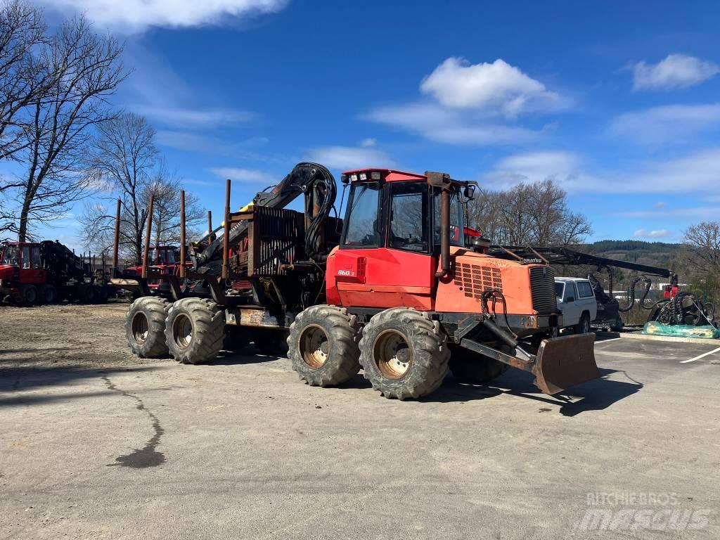 Valmet 860 Forwarders florestais