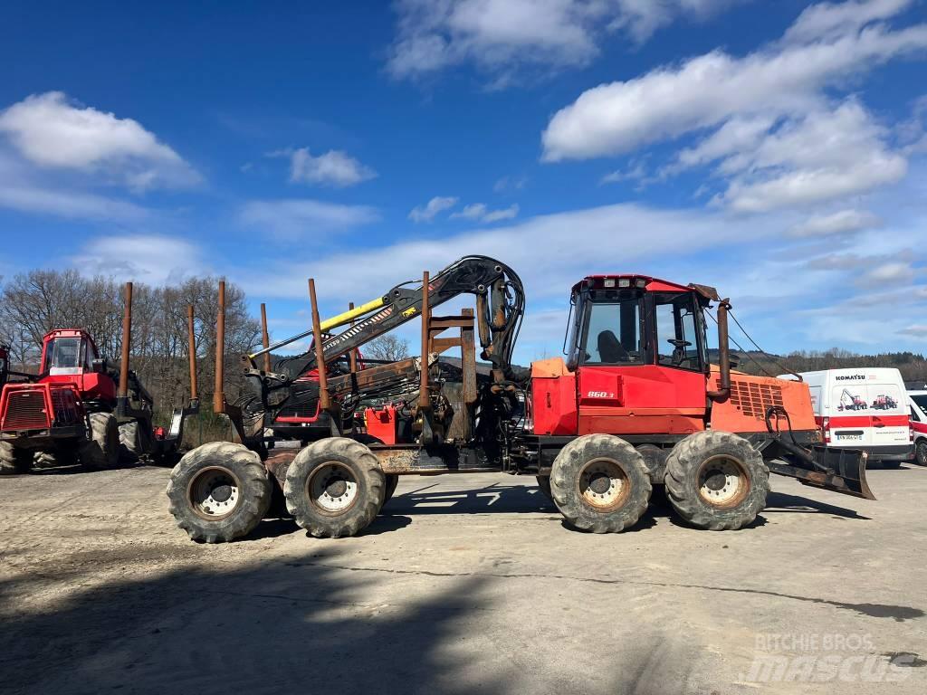 Valmet 860 Forwarders florestais