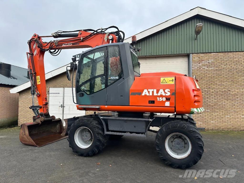 Atlas 150 W Escavadoras de rodas