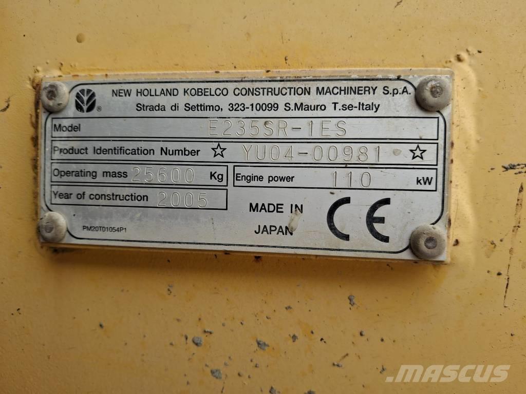 New Holland E 235 SR Escavadoras de rastos