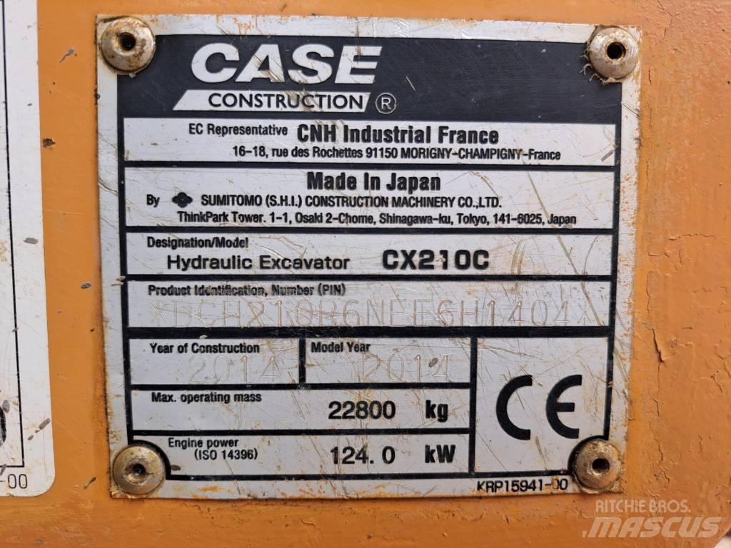 CASE CX 210 C Escavadoras de rastos