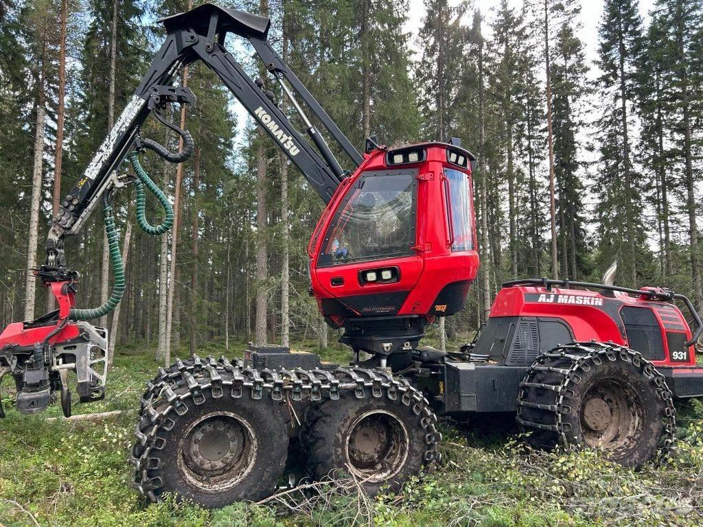Komatsu 931 Processadores florestais