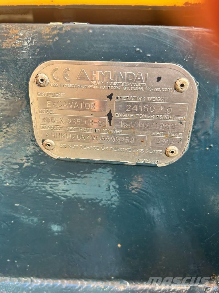 Hyundai 235 LCR-9 Processadores florestais