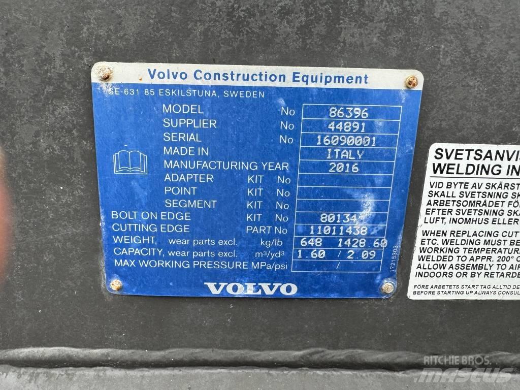 Volvo 1.6m Bucket Baldes