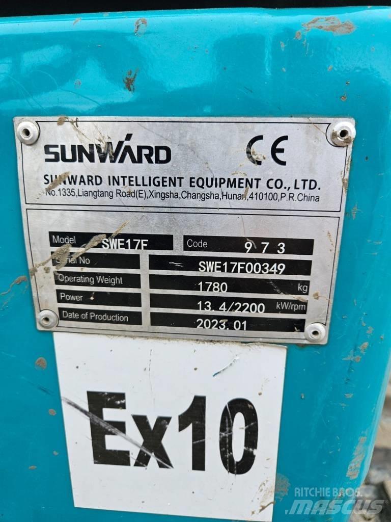 Sunward SWE 17 F Mini Escavadoras <7t
