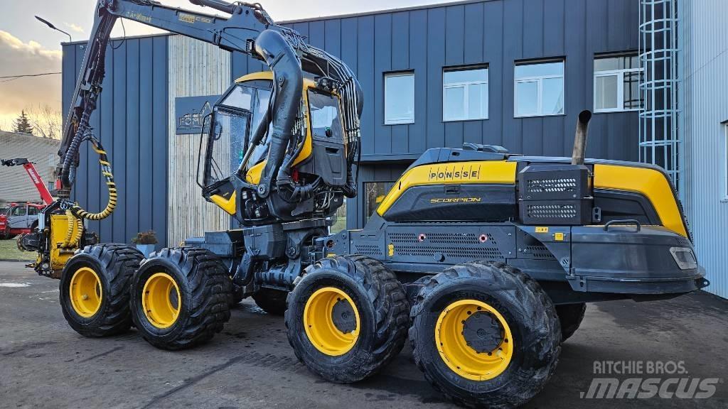 Ponsse Scorpion Processadores florestais