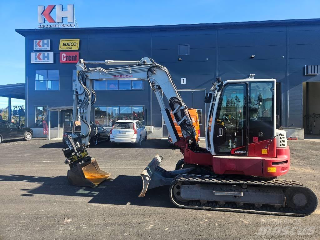 Takeuchi TB 280 FR Escavadoras Midi 7t - 12t