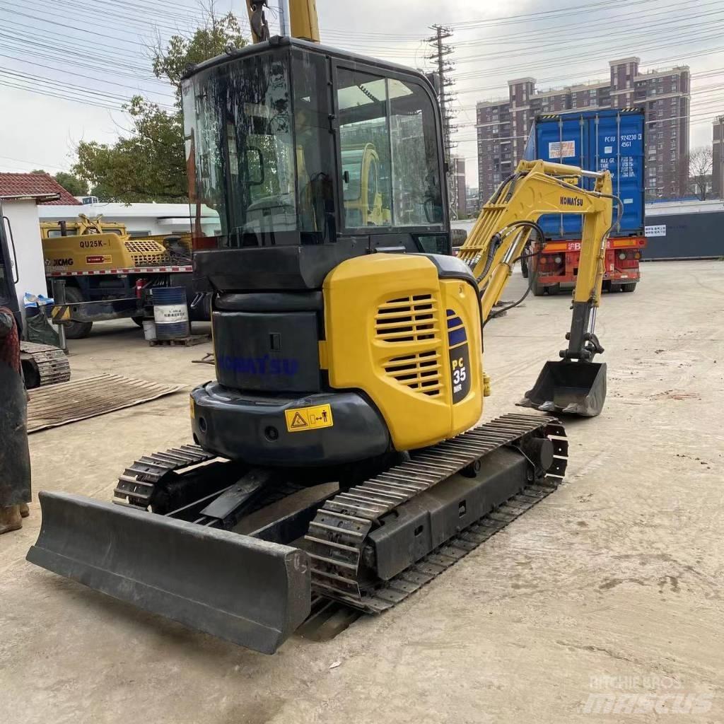 Komatsu PC 35 MR Mini Escavadoras <7t