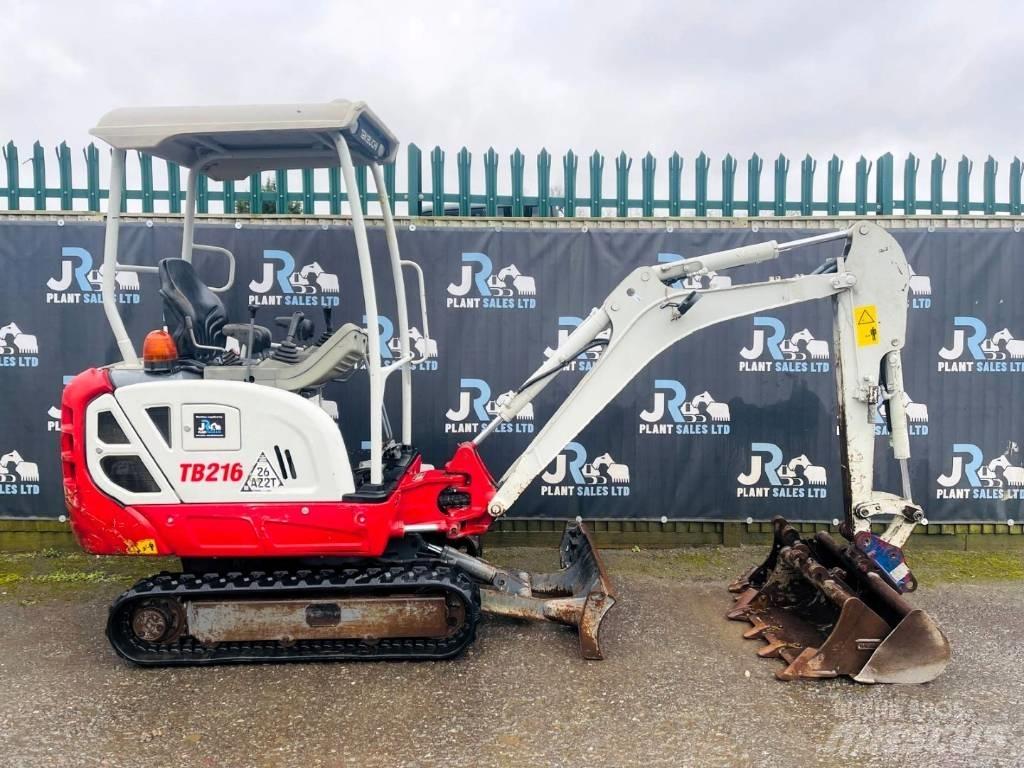 Takeuchi TB 216 Mini Escavadoras <7t