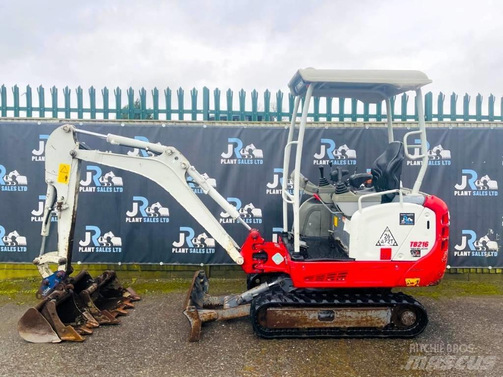 Takeuchi TB 216 Mini Escavadoras <7t