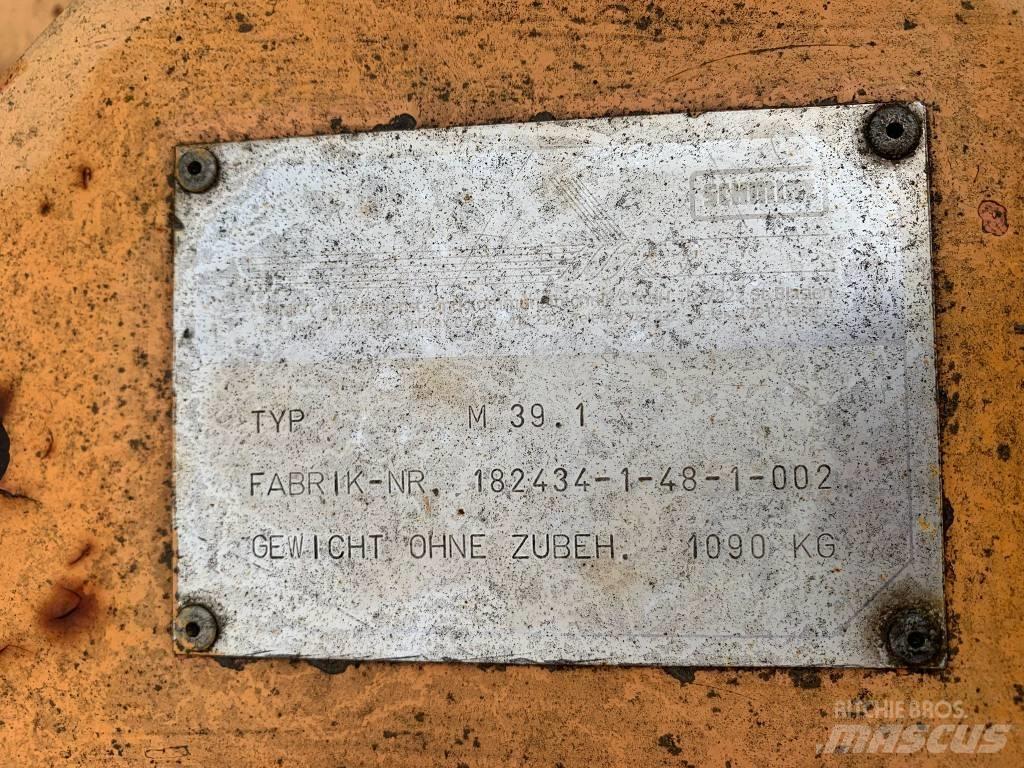 Schmidt M39.1 Lâminas