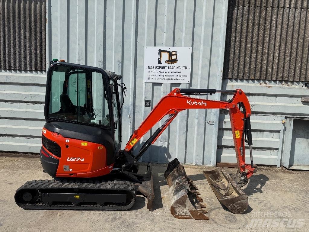 Kubota U 27 Mini Escavadoras <7t