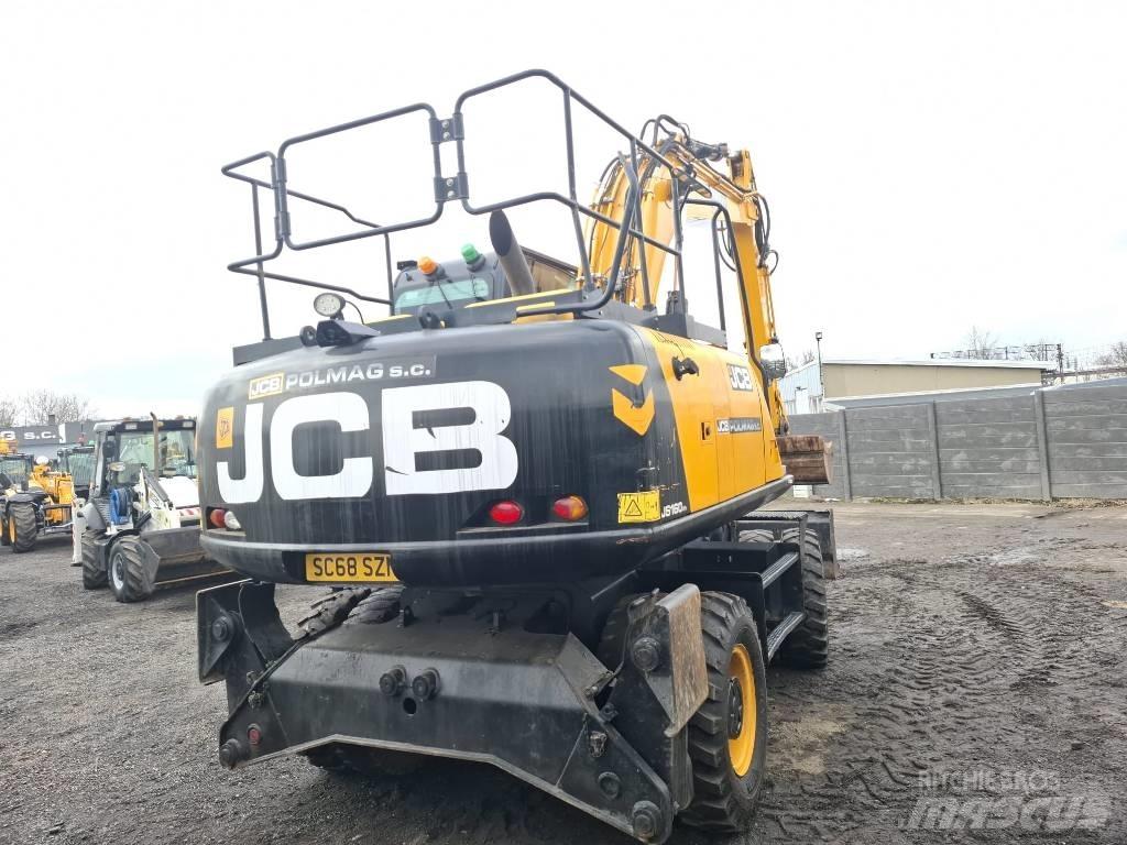 JCB JS 160 W Escavadoras de rodas