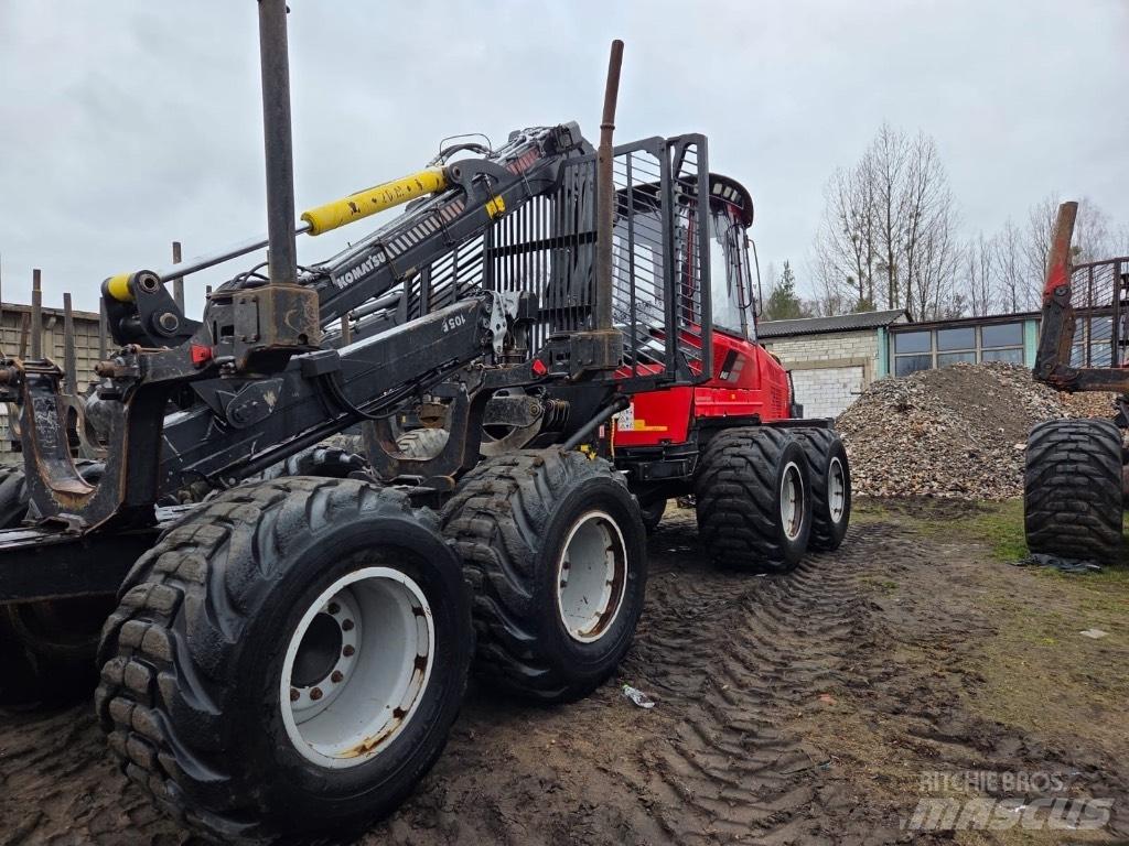 Komatsu 845 Forwarders florestais