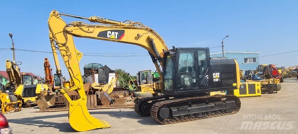 CAT 318FL Escavadoras de rastos