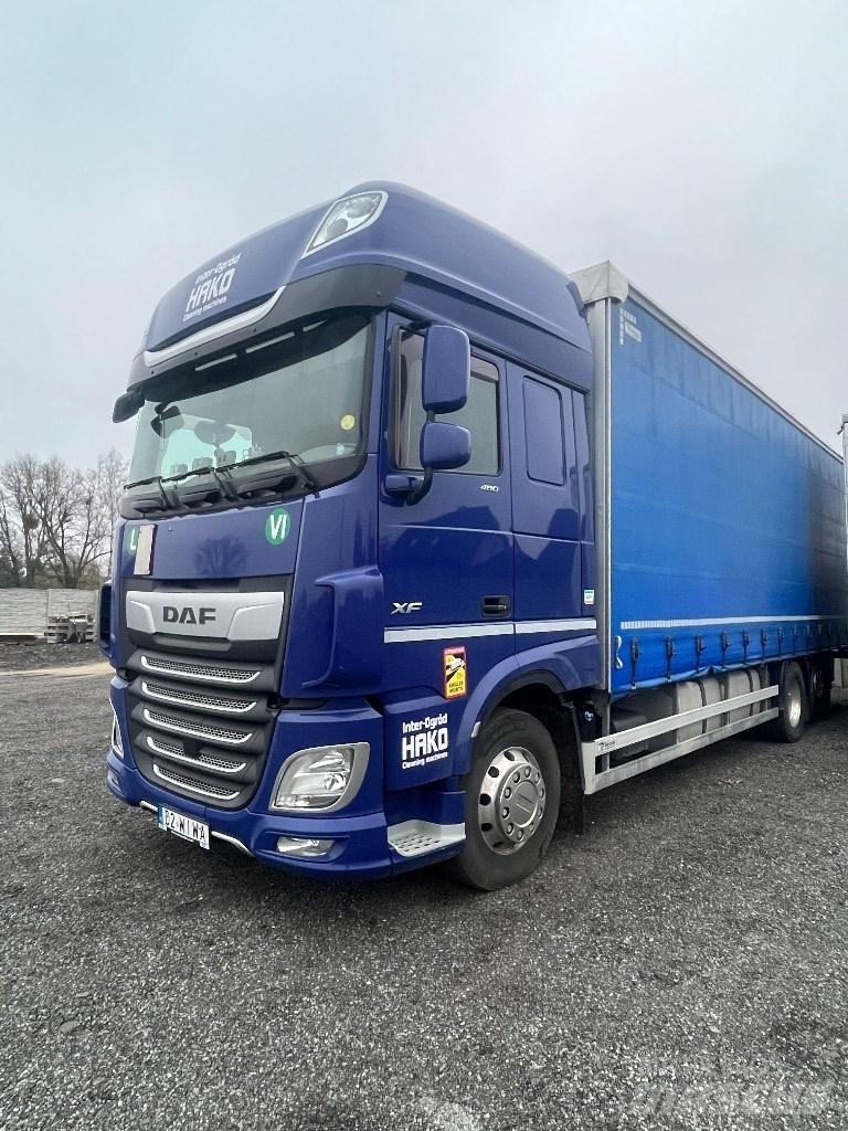DAF Xf 106 FAR Camiões caixa cortinas laterais