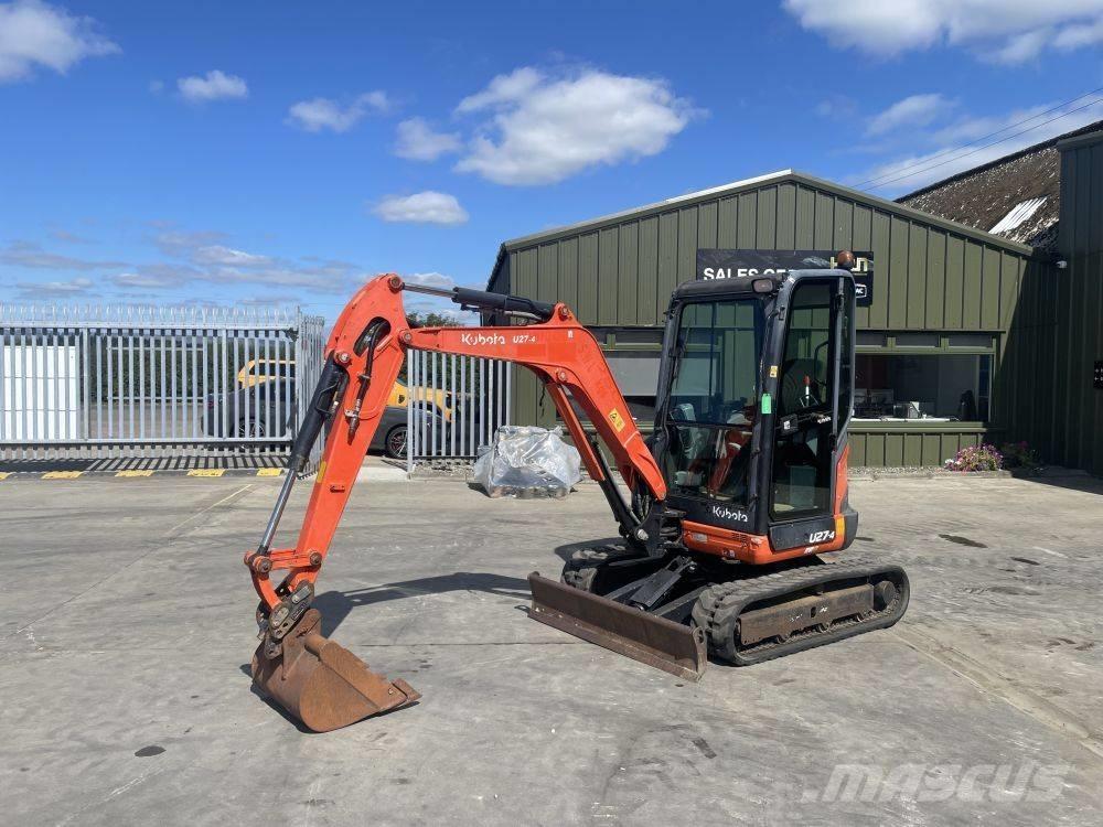 Kubota U 27-4 Mini Escavadoras <7t
