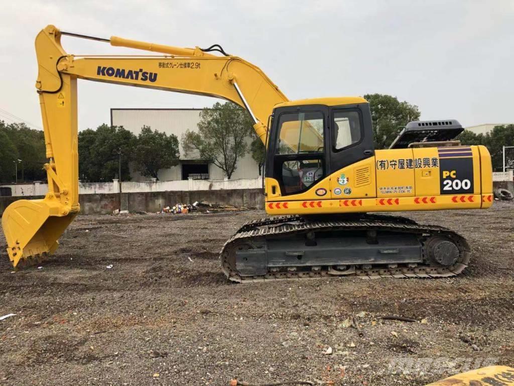 Komatsu pc200-7 Escavadoras de rastos