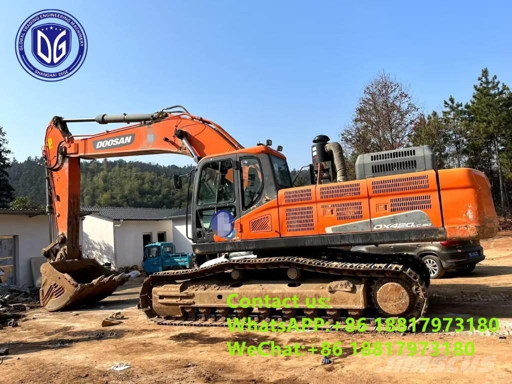 Doosan DX 420 LC Escavadoras de rastos