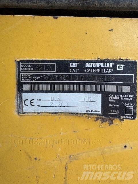 CAT 321 C LCR Escavadoras de rastos