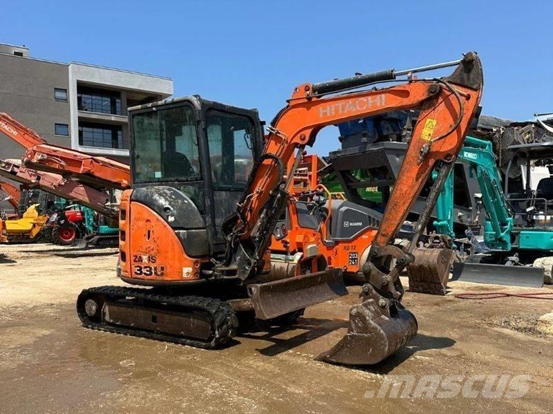 Hitachi ZX 33 U-5 Mini Escavadoras <7t