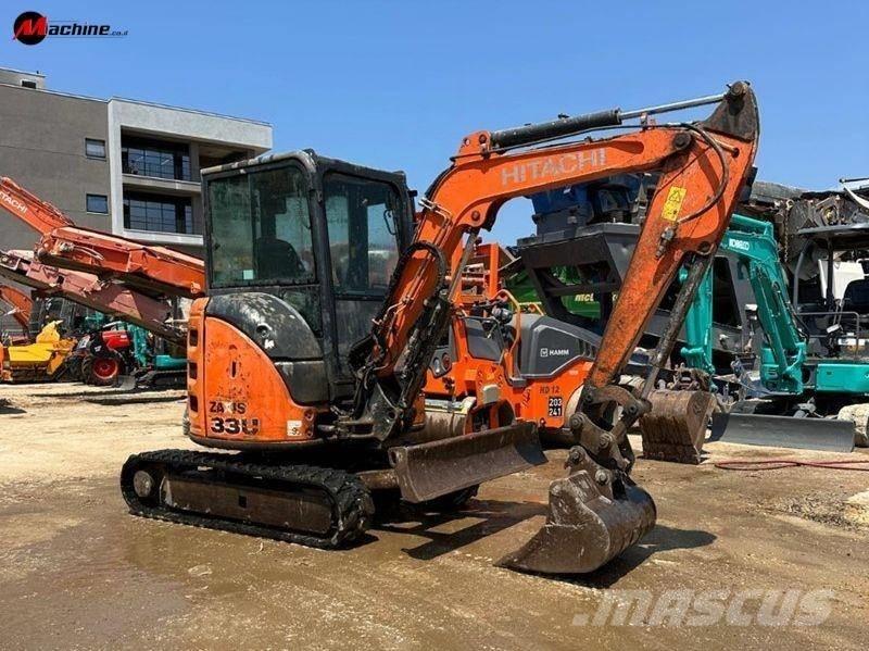 Hitachi ZX 33 U-5 Mini Escavadoras <7t